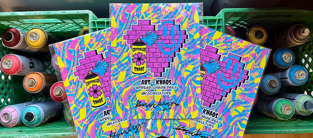 KHAOS limited Edition Signed Art-show Poster