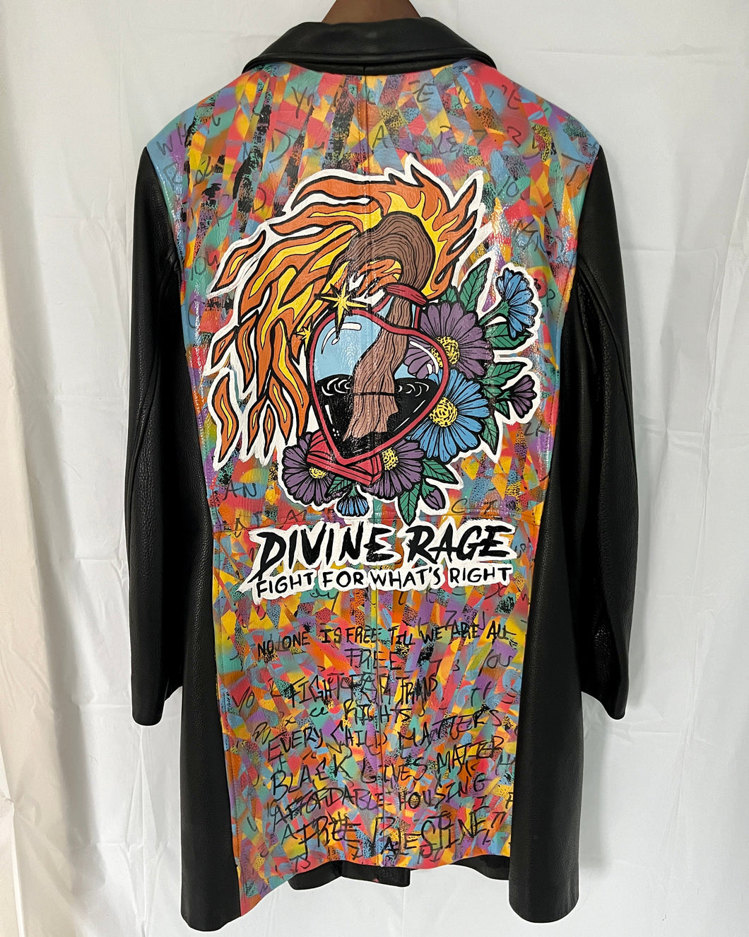 Divine Rage - Khaos Leather Jacket 5/8